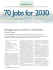 70 Jobs for 2030 - The Future of Work…