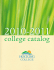 2010-11 Hocking College Catalog