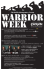 warrior week poster.indd