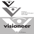 Strobe XP 450 Scanner User`s Guide - Visioneer