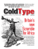 or on image above to ColdType magazine
