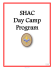 Webelos Program - Day Camp, SHAC