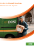 Guide to Postal Services