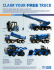 Collect any 6 prize panels, then choose a model truck!