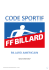 Saison 2016-‐2017 - Fédération Française de Billard