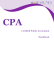CPA Handbook