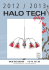 Halo Tech Design - Catalouge 2012-2013