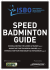 speed badminton guide - International Crossminton Organisation