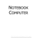 NOTEBOOK COMPUTER