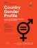 Country Gender AN ANALYSIS OF GENDER DIFFERENCES AT ALL LEVELS IN KOSOVO
