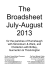 The Broadsheet July-August 2013