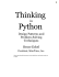 Thinking Python in Bruce Eckel