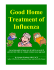 Good Home Treatment of Influenza