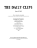 THE DAILY CLIPS  June 13, 2012