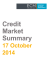 Credit Market Summary 17 October