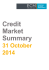Credit Market Summary 31 October