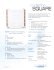 Square Technical Data Sheet