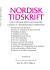 Nordisk Tidskrift 4/12 (PDF 586 KB)