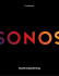 Konfigurationsvejledning til Sonos