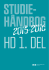 HD 1.del - studiehåndbog 2015/2016
