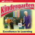 Kindergarten - Excellence in Learning