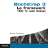 Bootstrap 3 : Le framework 100% web design