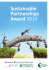 Sustainable Partnerships Award 2014