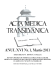 Acta Medica Transilvanica No1