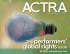 ACTRA`s international role
