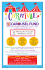 Carousel Carnival Poster 2015 - Petaluma Valley Athletic Club