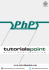 PHP Tutorial (PDF Version)