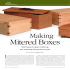 Making Mitered Boxes - Startwoodworking.com