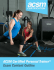 ACSM Certified Personal Trainer® Exam Content Outline ACSM