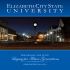 2010 - 2011 - Elizabeth City State University
