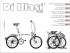 Folding Bicycle DI BLASI mod. R21