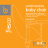 baby chair - Innovatīvās bērnu mēbeles no BLOOM