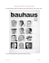 Bauhaus Notes for LIS470 – Visual Communication A review of