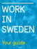 Guide for you who will work in Sweden