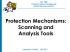 Protection Mechanisms: Scanning and Analysis Tools