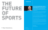 INTRODUCTION - The Future of Sports