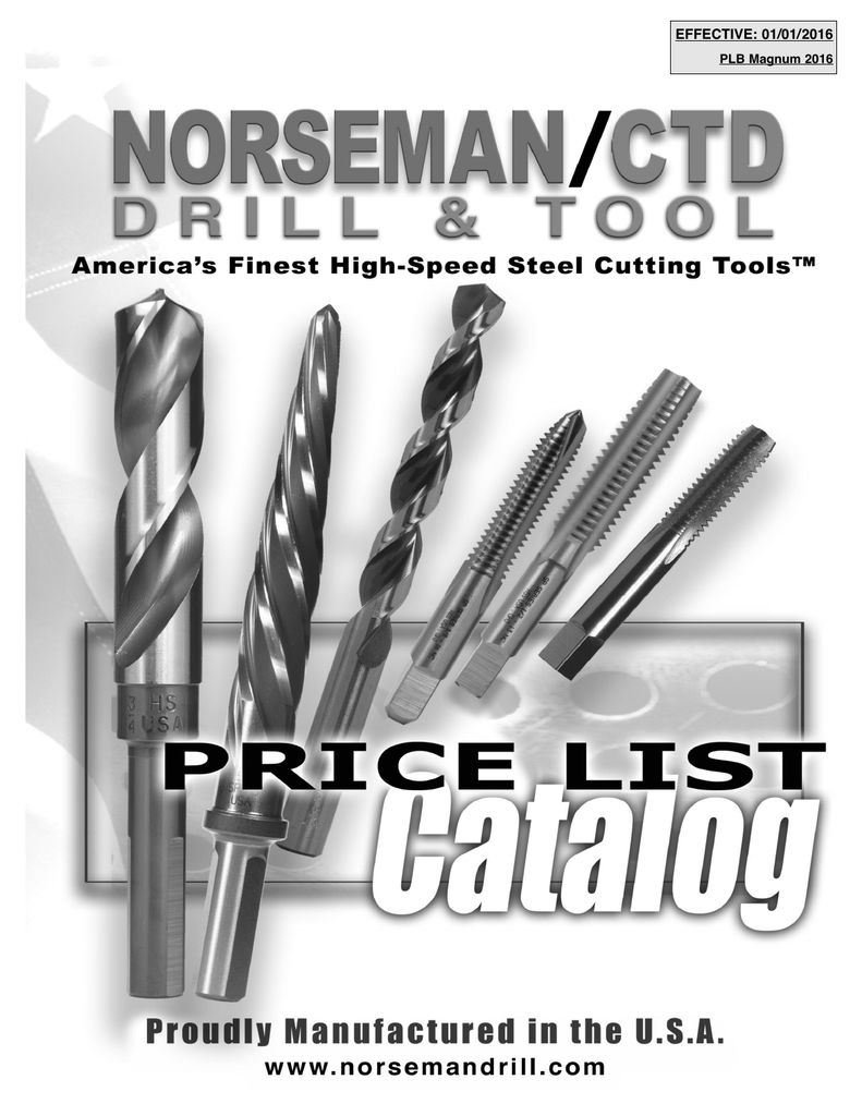 High Speed Steel USA BEST QUALITY Norseman 60589 M10 x 1.25 Metric Taper Tap 