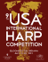 2013 Program  - USA International Harp Competition