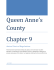 Chapter 9 - Queen Anne`s County