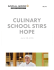 Culinary School Stirs Hope — Social Good CLT