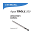 Aqua Troll 200 Operator`s Manual