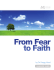 From Fear to Faith: A Leader`s Guide