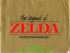 Zelda NES Manual