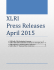 XLRI Press Releases April 2015
