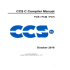 CCS C Compiler Manual