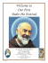 Welcome to Our First Padre Pio Festival